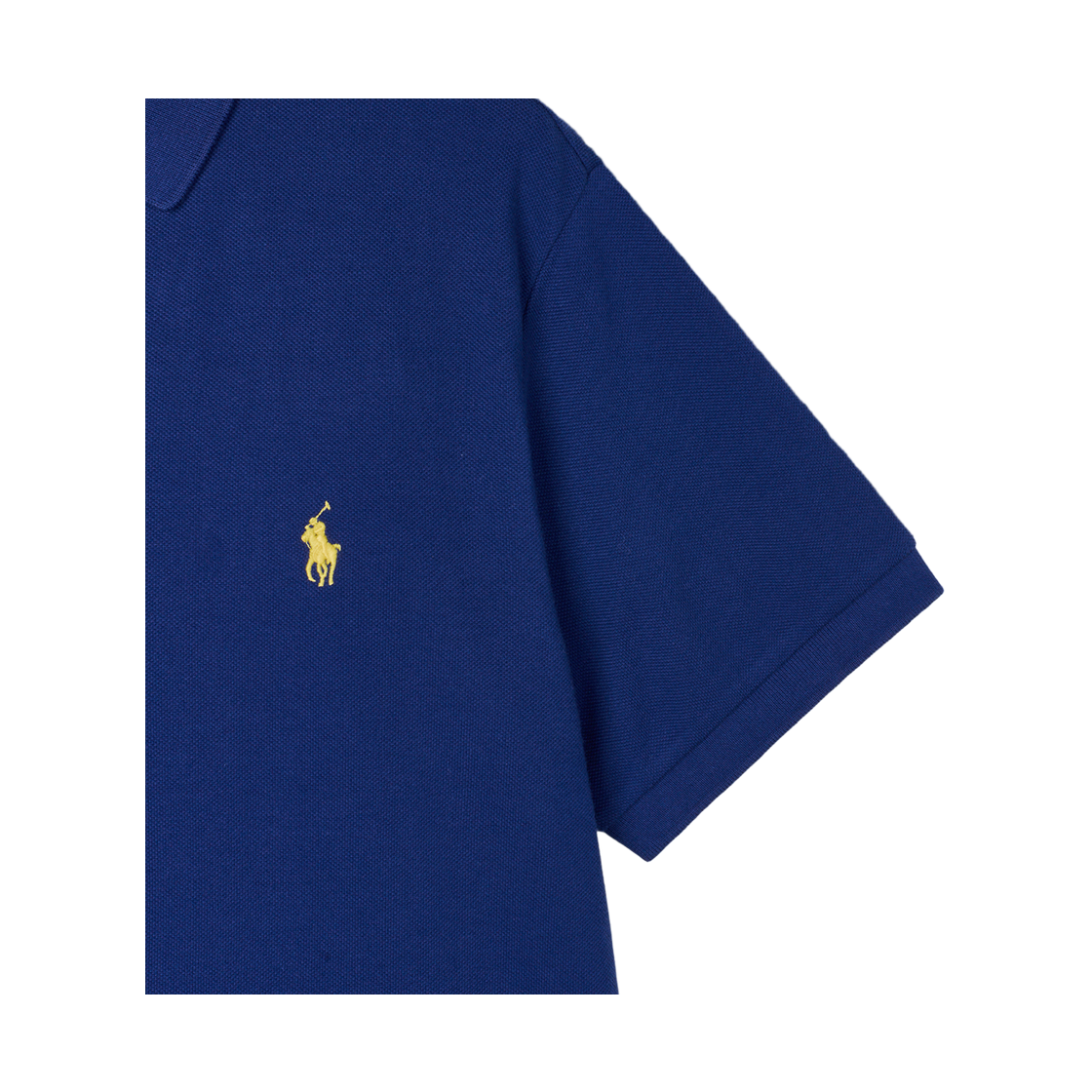 KM5CTSSRL87BL [30% 적립] Polo Ralph Lauren Custom Slim Fit Mesh Polo Shirt Fall Royal - 25FW - #4