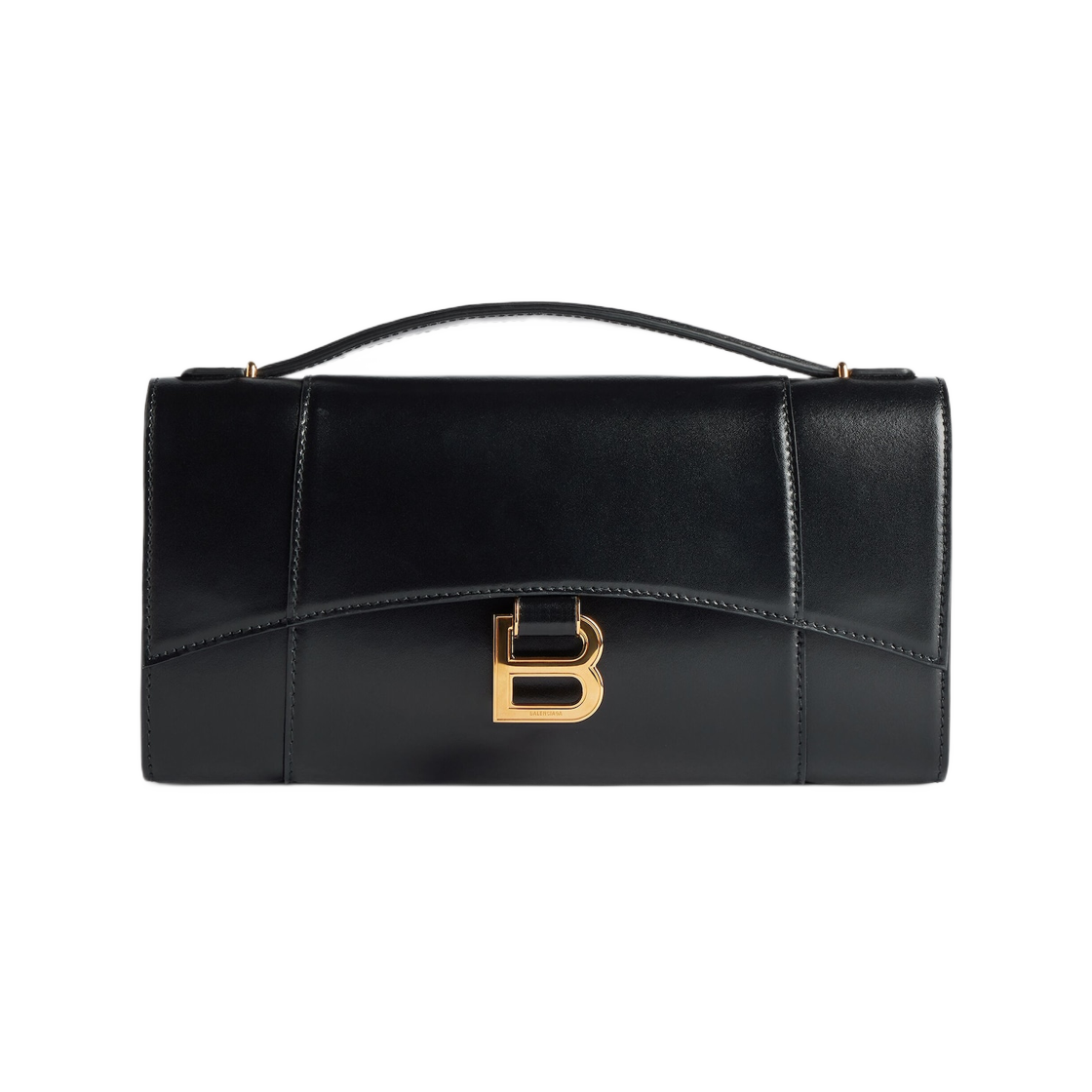 발렌시아가 아워글래스 포쉐트 체인 블랙((W) Balenciaga Hourglass Pochette with Chain Black) - 1