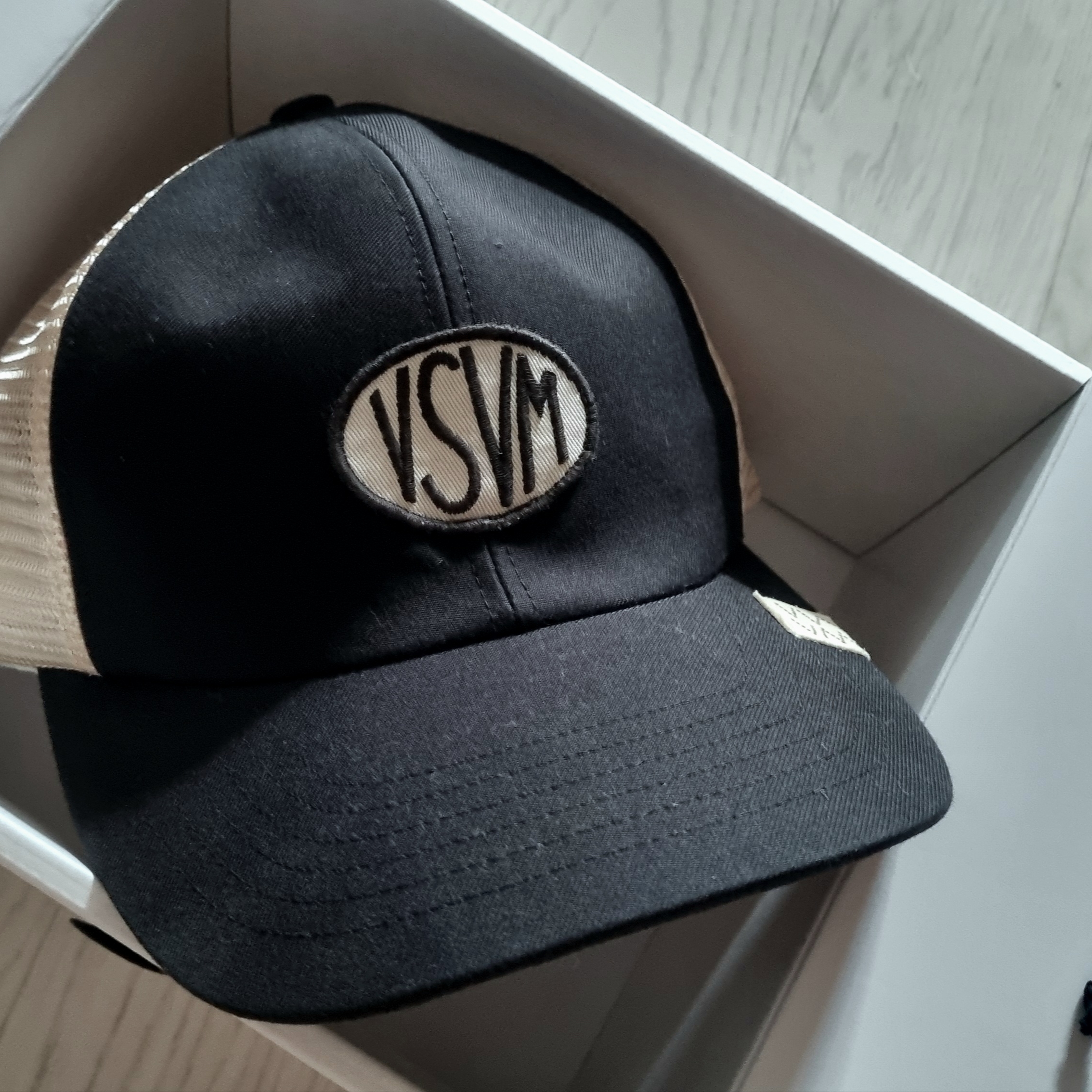 Visvim Goodyear II Cap Black 착용 스타일