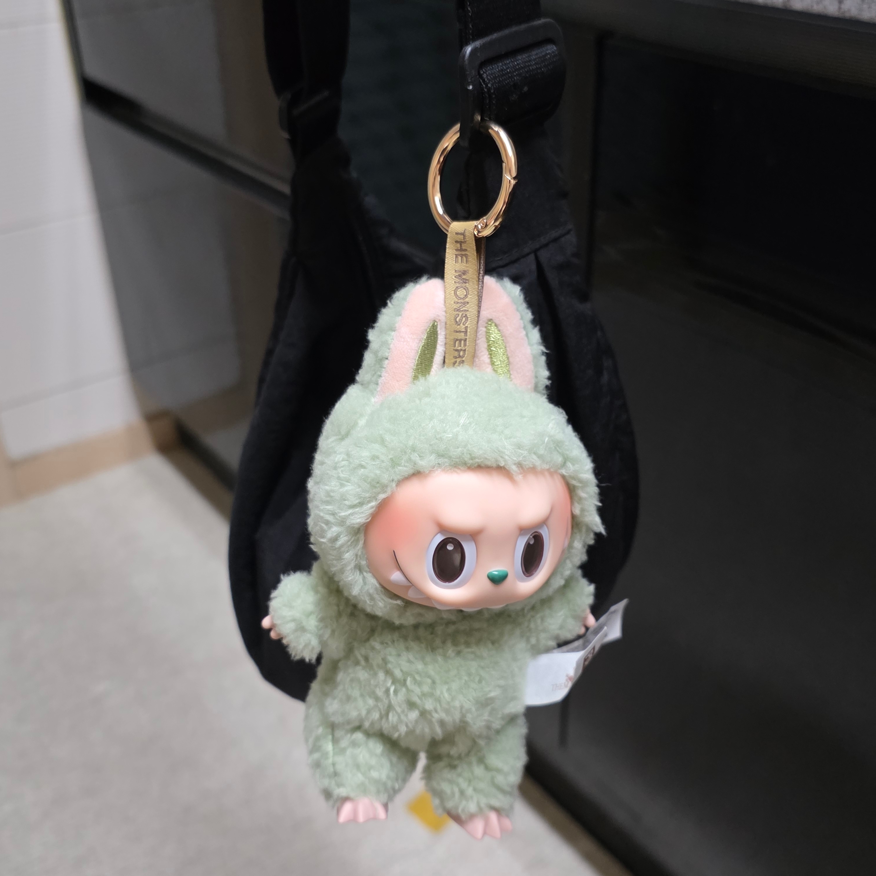 Pop Mart The Monsters Labubu Tasty Macarons Series Sealed Case (1 Blind Box) 착용 스타일