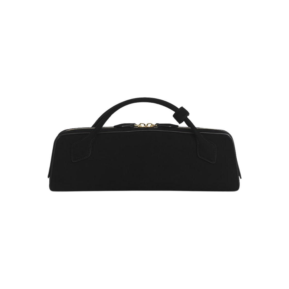 알라이 르 테켈 스웨이드 고트스킨 클러치 블랙(Alaia Le Teckel Clutch in Suede Goatskin Black) - 2