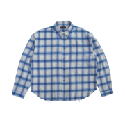 Farfromwhat Far Flannel Shirts Light Blue