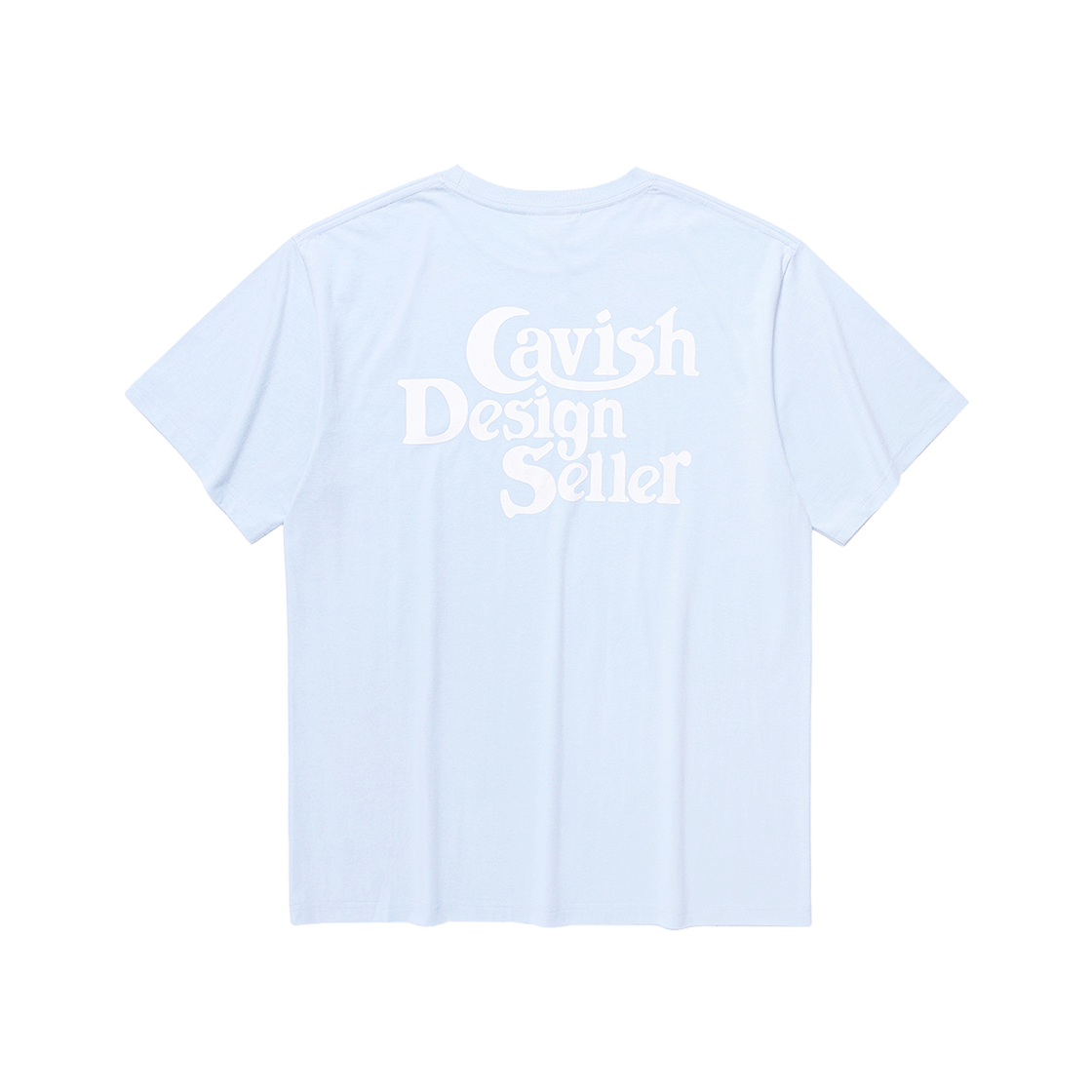 카비시 셀러 로고 숏슬리브 티셔츠 블루(CAVISH Seller Logo SS Tee Blue) - 1