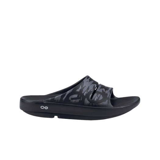 1000000155 [10% 쿠폰] OOFOS Ooahh Sport Black Camo