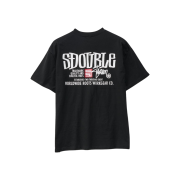 S/Double Workgear Short Sleeve T-Shirt Black