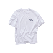 S/Double Sunburst Short Sleeve T-Shirt White