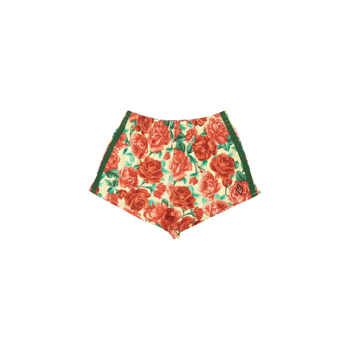 S21150-222-CA (Kids) TAO Spider Flowers Shorts Yellow