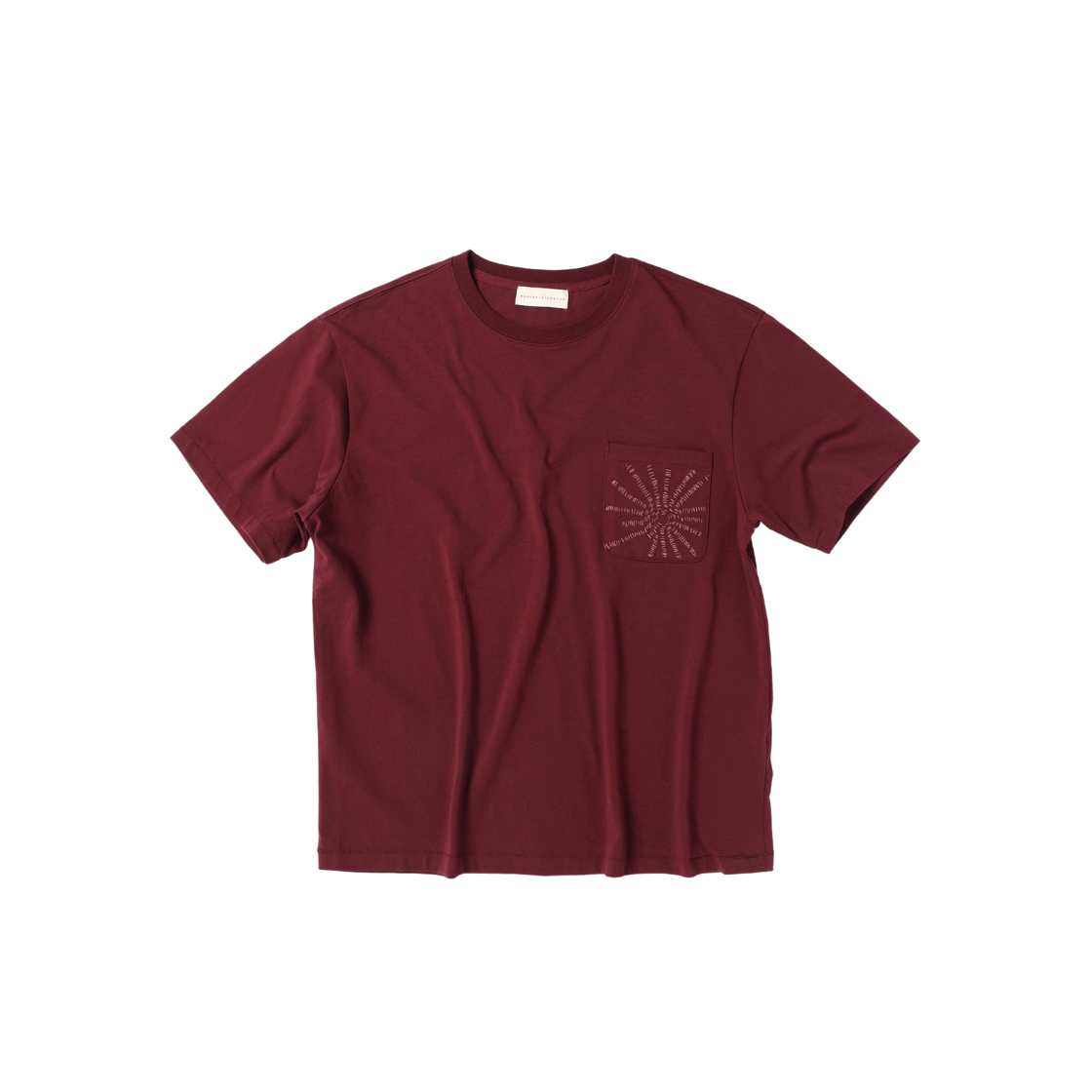 HERSCTH301BGA eastserviceshop Liberation Pocket Half T-Shirt Burgundy