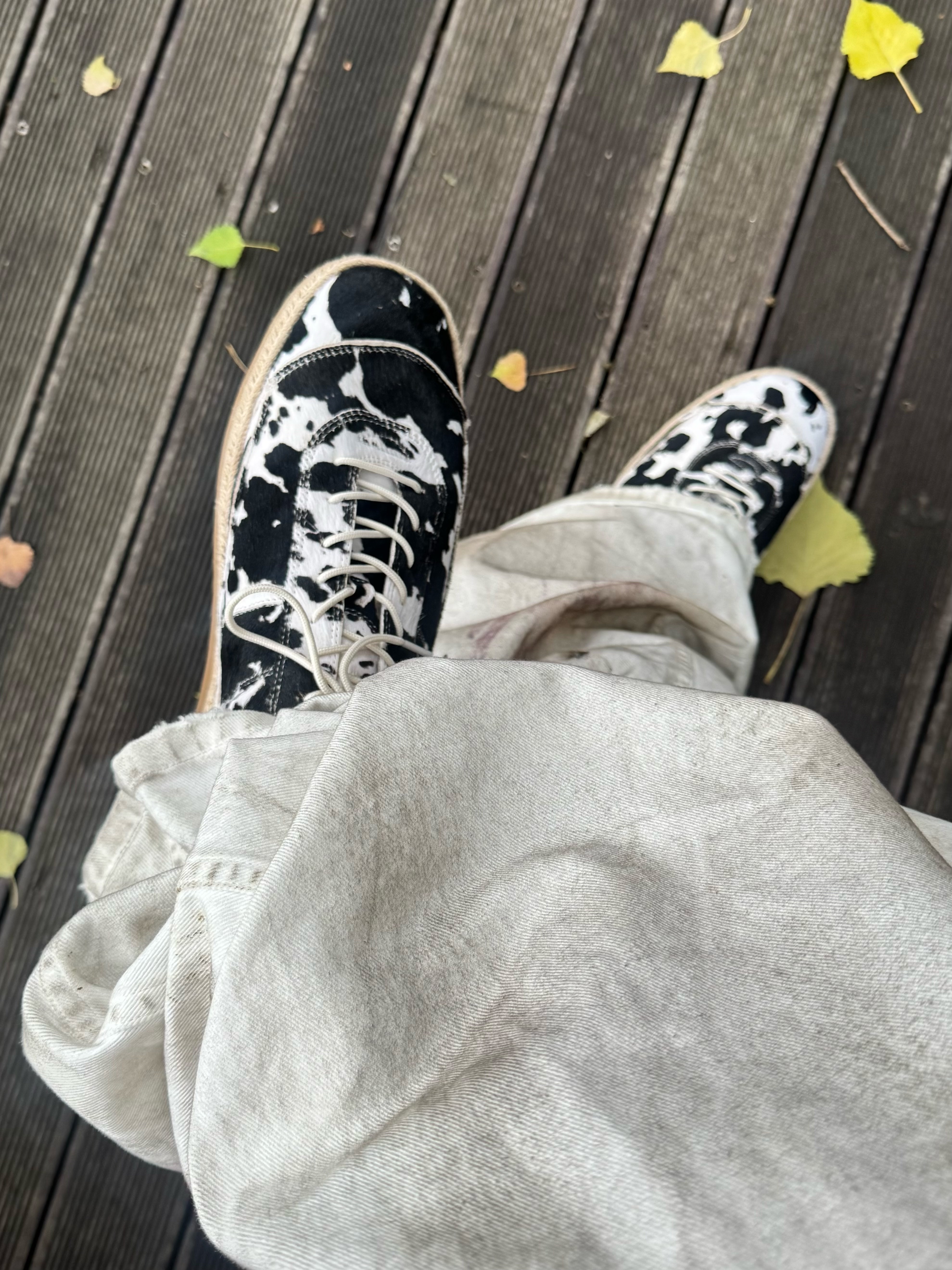 GRAILZ x KOIN SEOUL Rekindle T-Shirts White, Kamien x MJD Double Hole Belt Oreo Calf Hair 착용 스타일 - 6