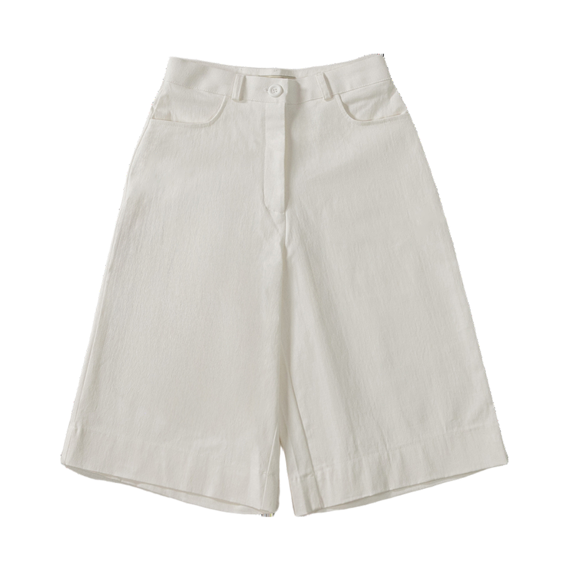 실른 클래식 콘투어 버뮤다 팬츠 화이트(SLIN Classic Contour Bermuda Pants White)
