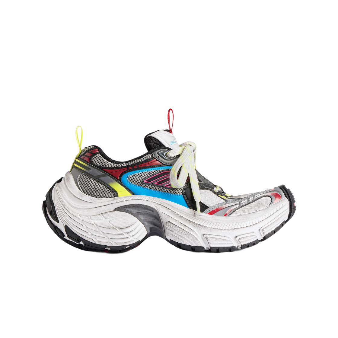 발렌시아가 6XL 스니커즈 블랙 화이트 멀티컬러((W) Balenciaga 6XL Sneaker Black White Multicolored) - 1