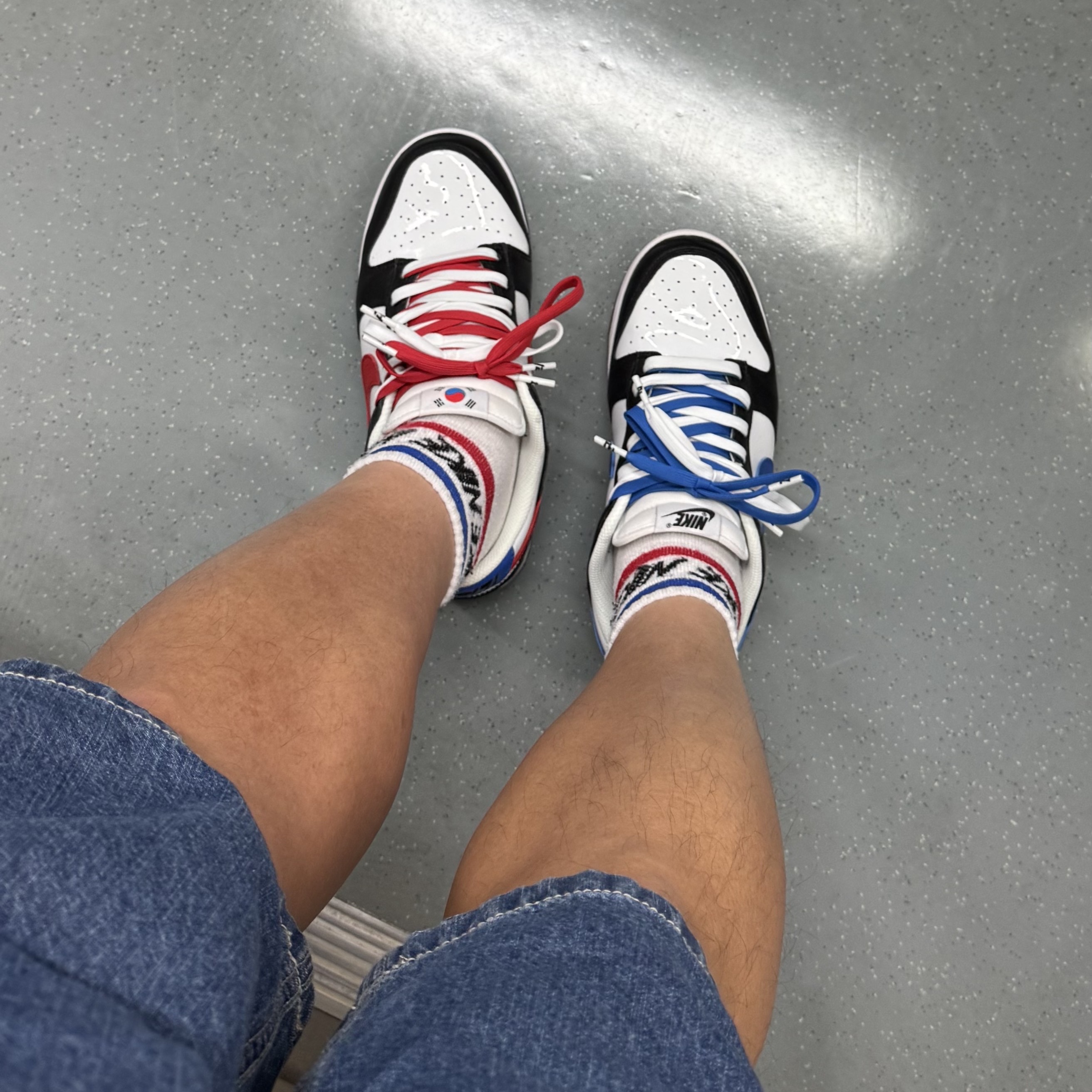 Nike Dunk Low SE Seoul 착용 스타일