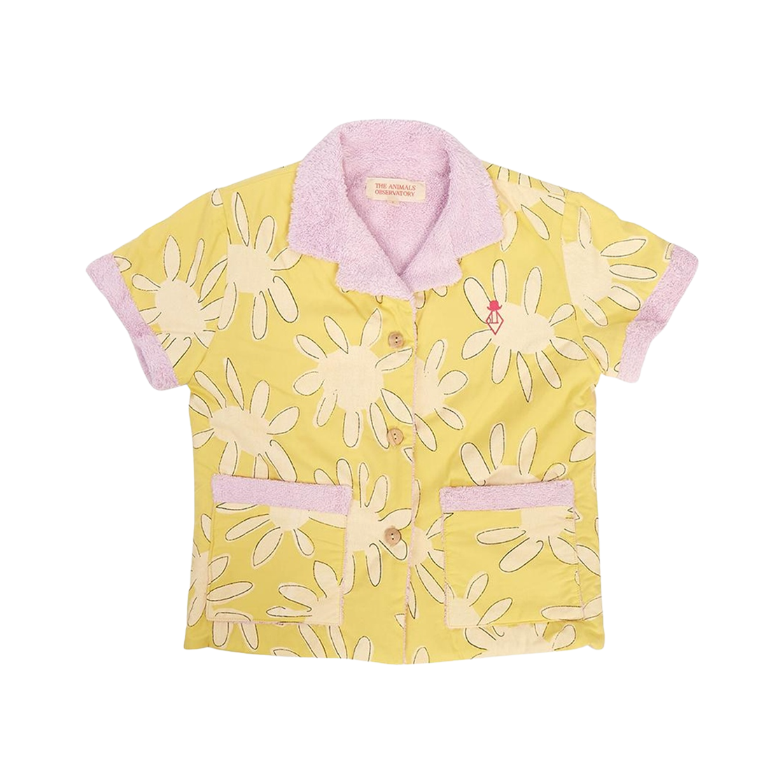 S22115-247-AT (Kids) TAO Flowers Whale Jacket Yellow