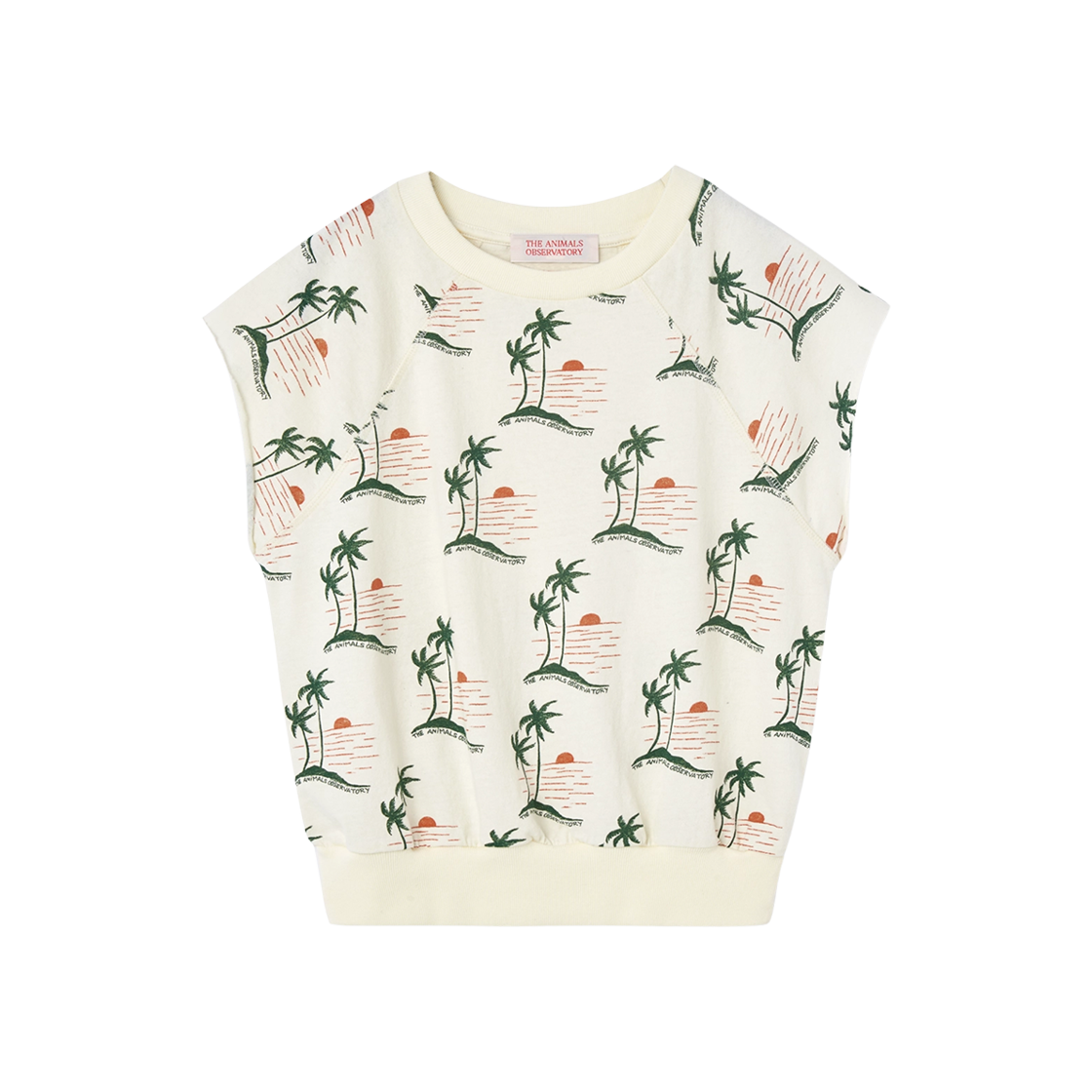 S25026-221-AZ (Kids) TAO Sunset Squab T-Shirt White