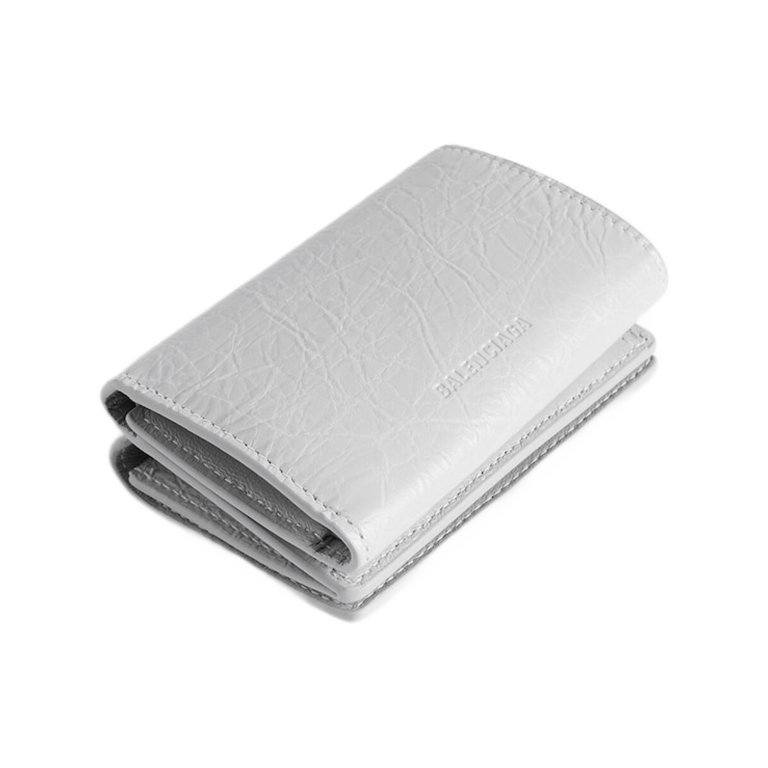 발렌시아가 르 시티 미니 월렛 라이트 그레이((W) Balenciaga Le City Mini Wallet Light Grey) - 2
