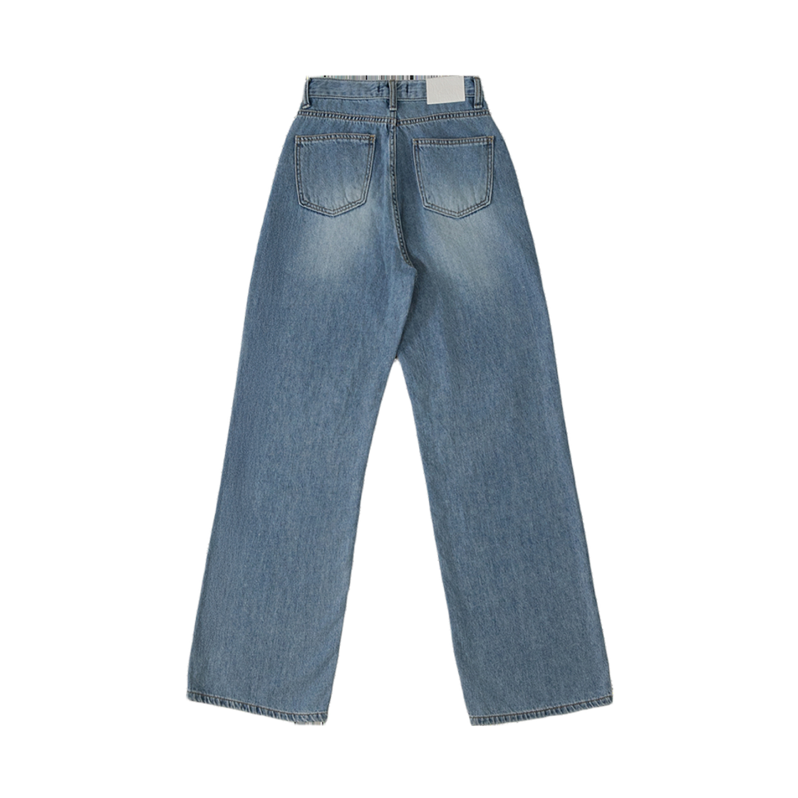 실른 하이웨이스트 클래식 데님 블루(SLIN High-Waist Classic Denim Blue) - 2
