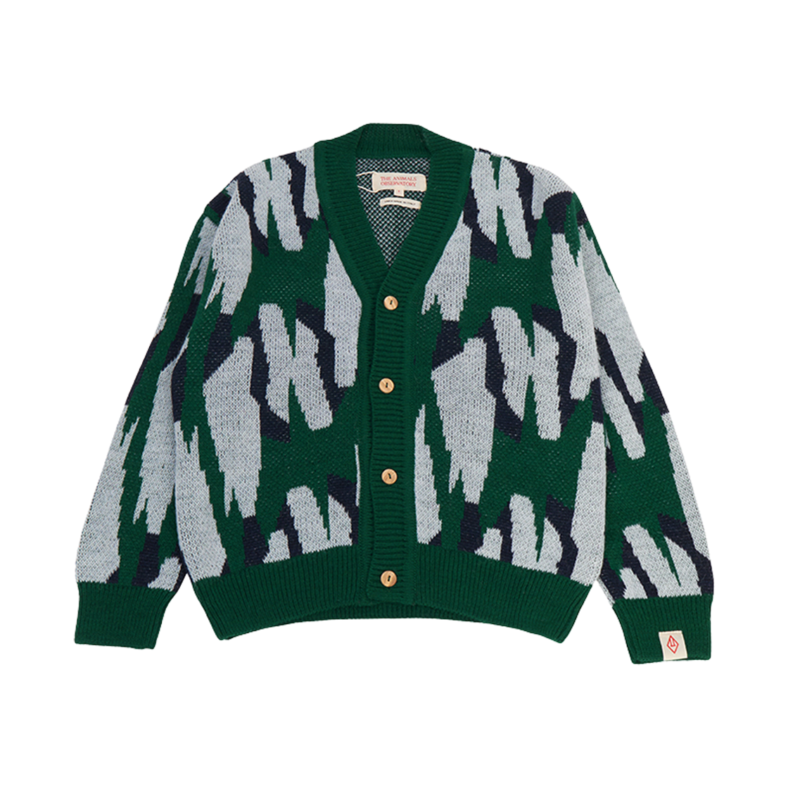 (키즈) 타오 가디건 그린((Kids) TAO Cardigan Green)