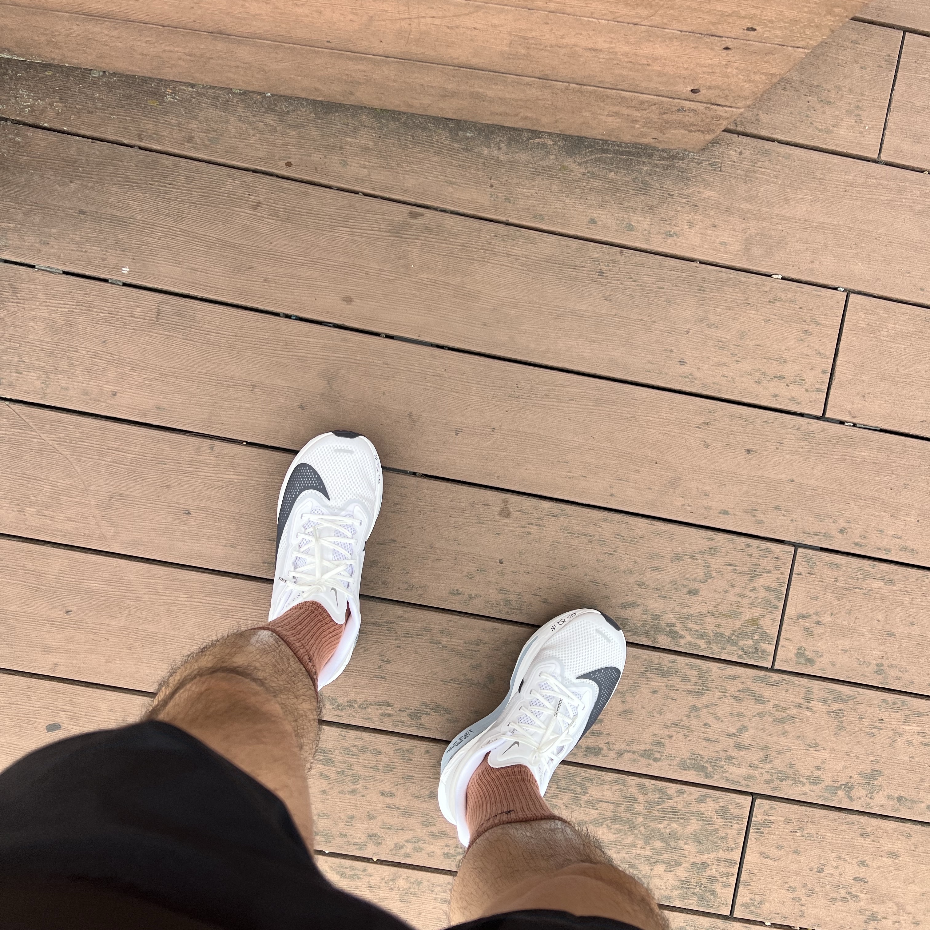 Nike Zoom Fly 6 White Pure Platinum 착용 스타일 - 1