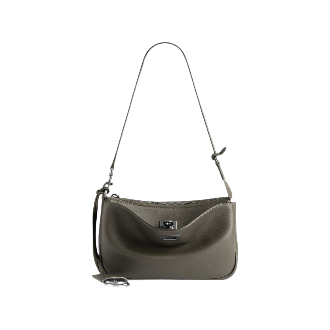 발렌시아가 로데오 슬링 포쉐트 카키((W) Balenciaga Rodeo Sling Pochette Khaki) - 1