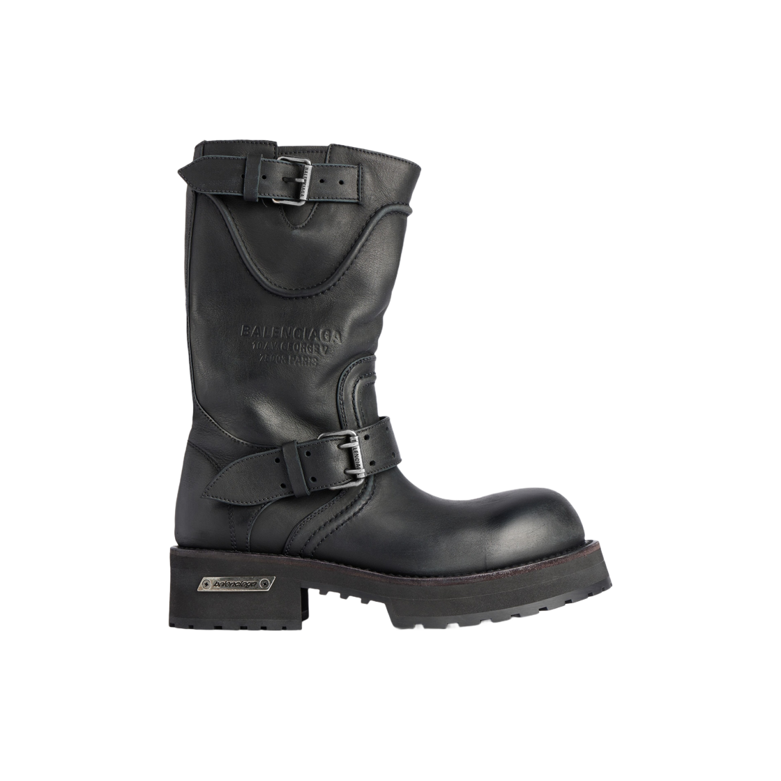 발렌시아가 베놈 부츠 블랙