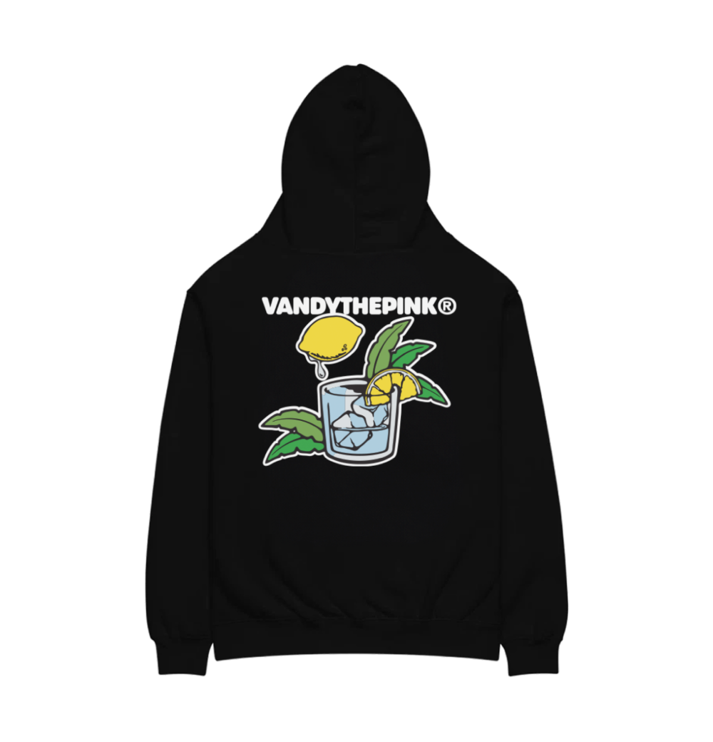 에이티즈 X 반디 더 핑크 '레몬 드롭' 후드(ATEEZ X Vandy The Pink 'Lemon Drop' Hoodie)