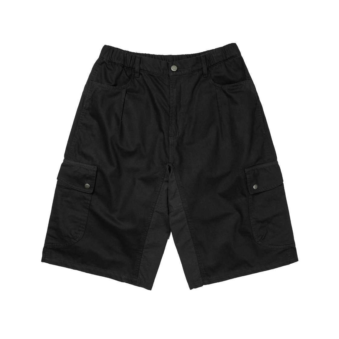이티씨이 믹스드 카고 쇼츠 블랙(ETCE Mixed Cargo Shorts Black)