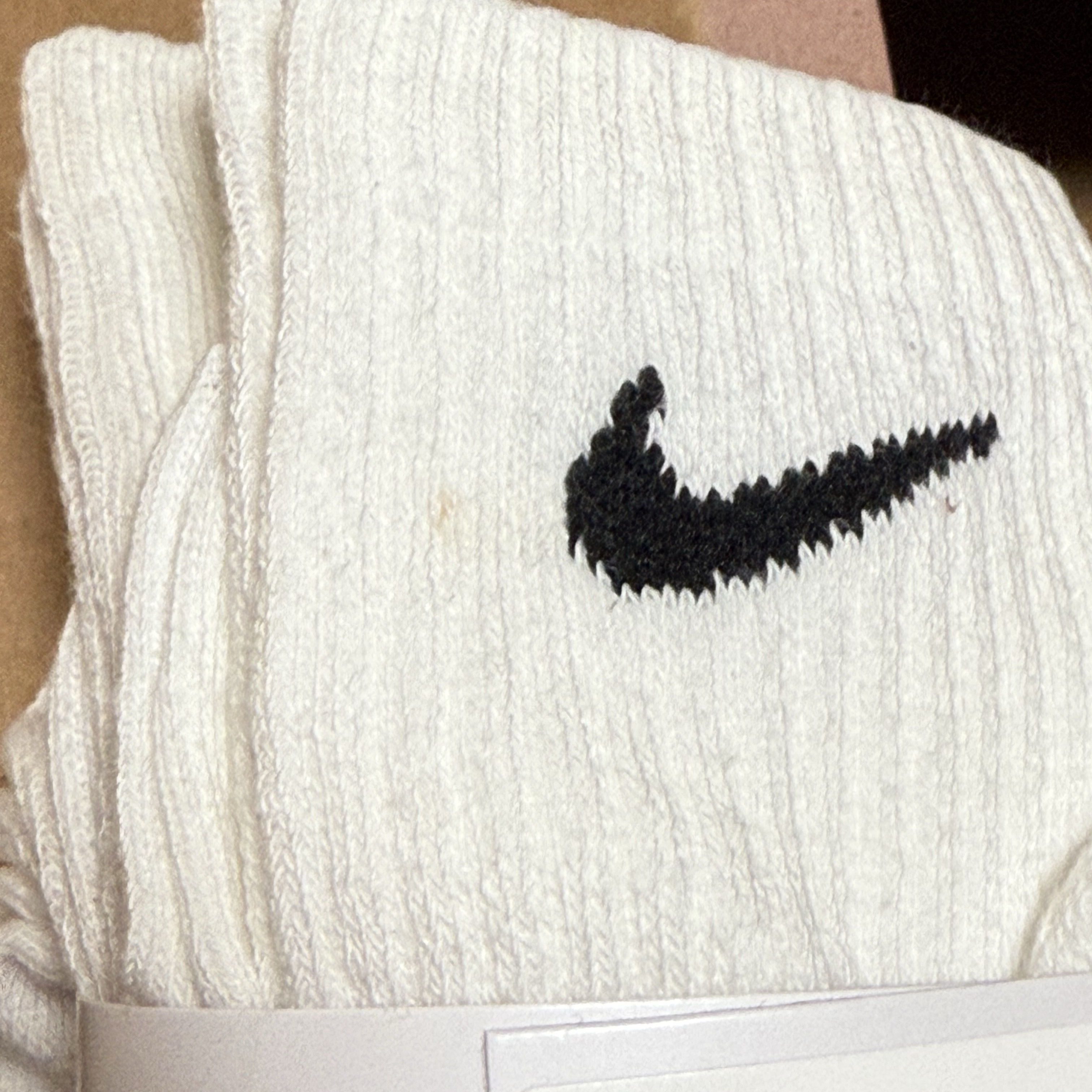 Nike Everyday Lightweight Training Crew Socks White (3 Pack/Korean Ver.) 착용 스타일