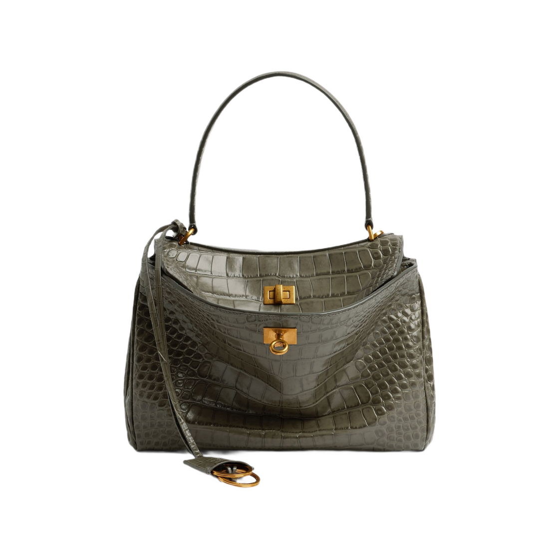 발렌시아가 로데오 핸드백 스몰 아미 그린(Balenciaga Rodeo Handbag Small Army Green) - 1