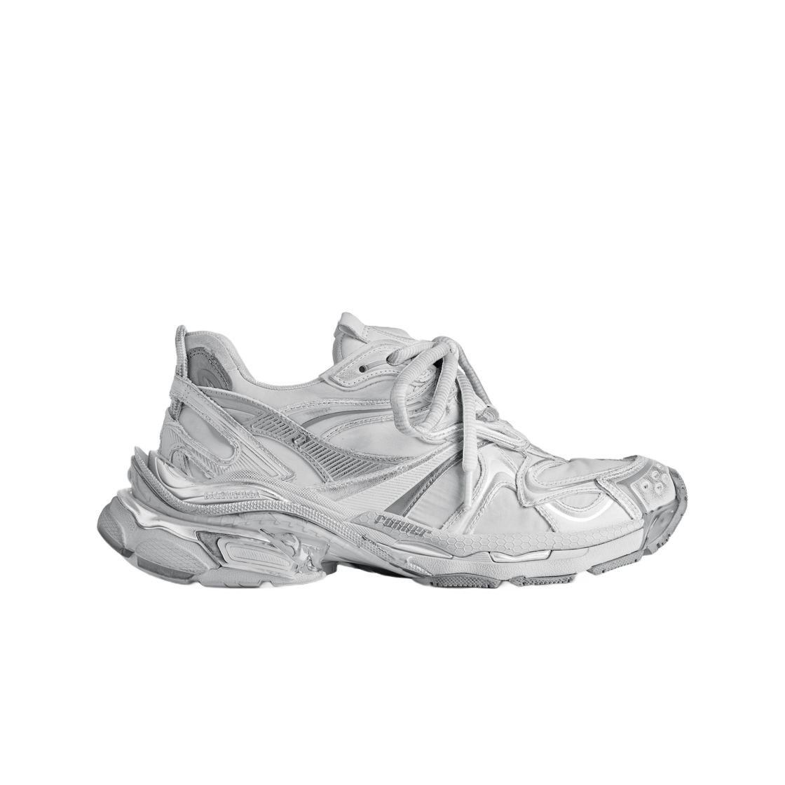 779064WRNNY1180 (W) Balenciaga Runner 2.0 Sneaker Grey Silver