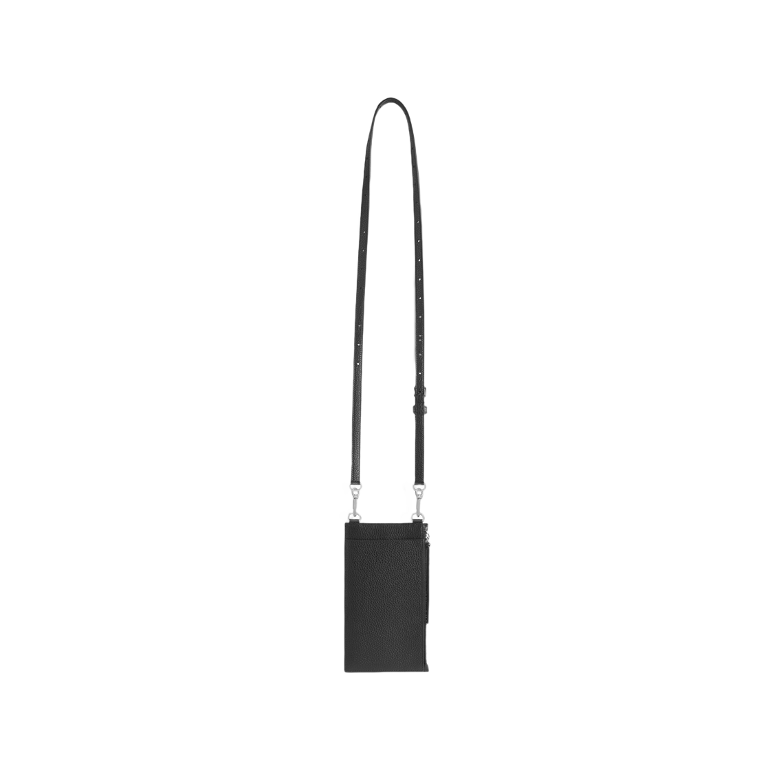 발렌시아가 크레딧 폰 홀더 블랙((W) Balenciaga Credit Phone Holder Black) - 2