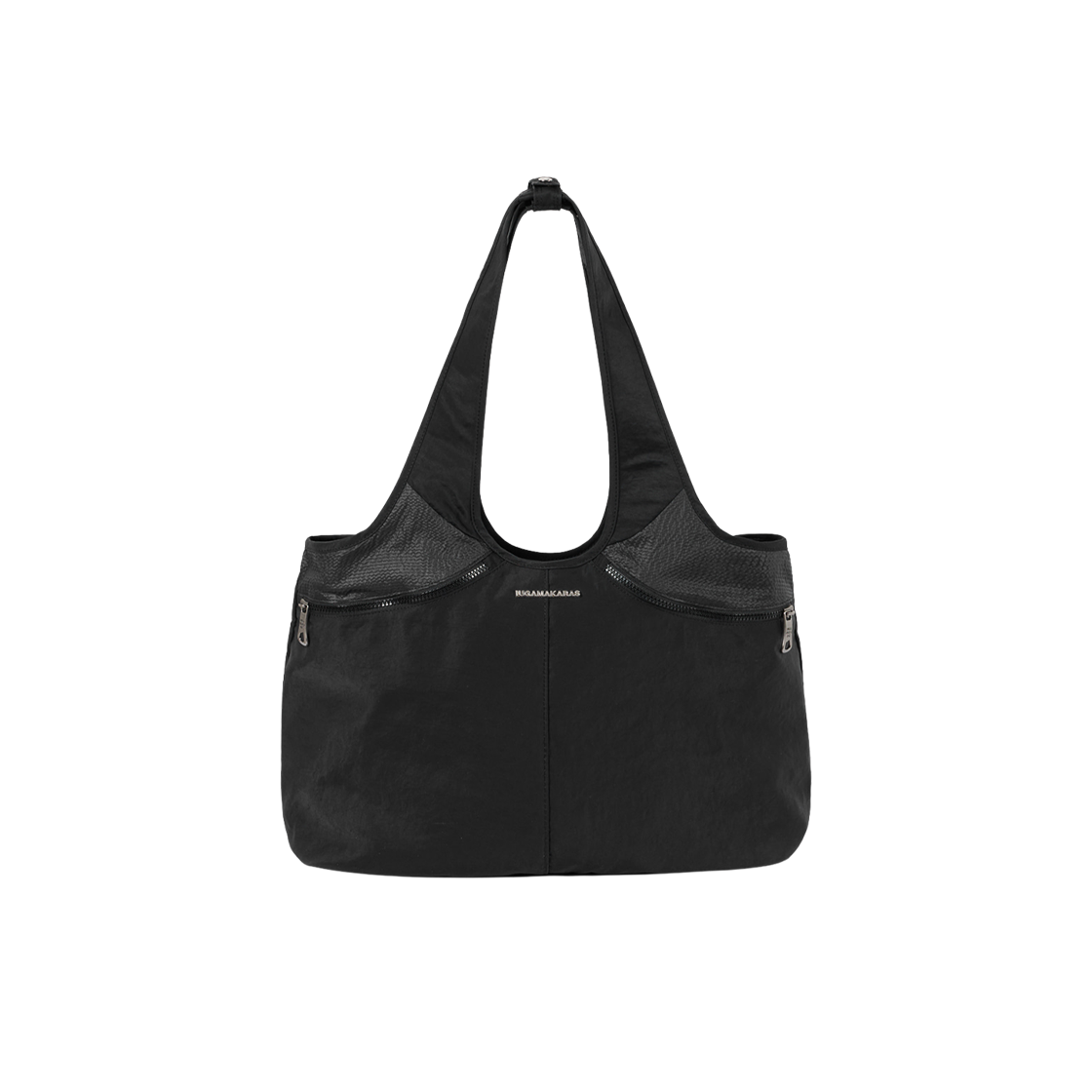 이우가마카라스 나일론 쇼퍼 백 블랙(Iugamakaras Nylon Shopper Bag Black)