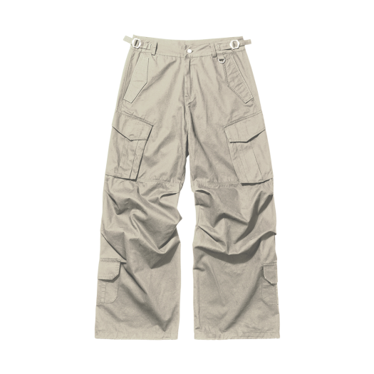 TP0064-1 Flavorism VTG Washed Cargo Pants Washed beige