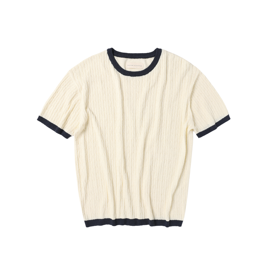 HERSCWA201WHA eastserviceshop ESS Ringer Half Knit White
