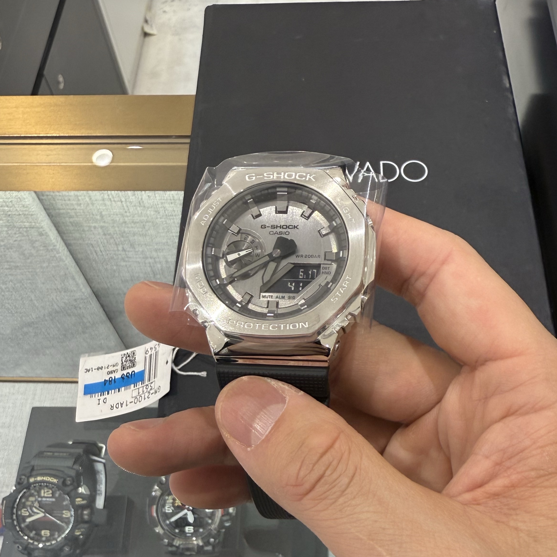 Casio G-Shock GM-2100-1A 착용 스타일 - 1