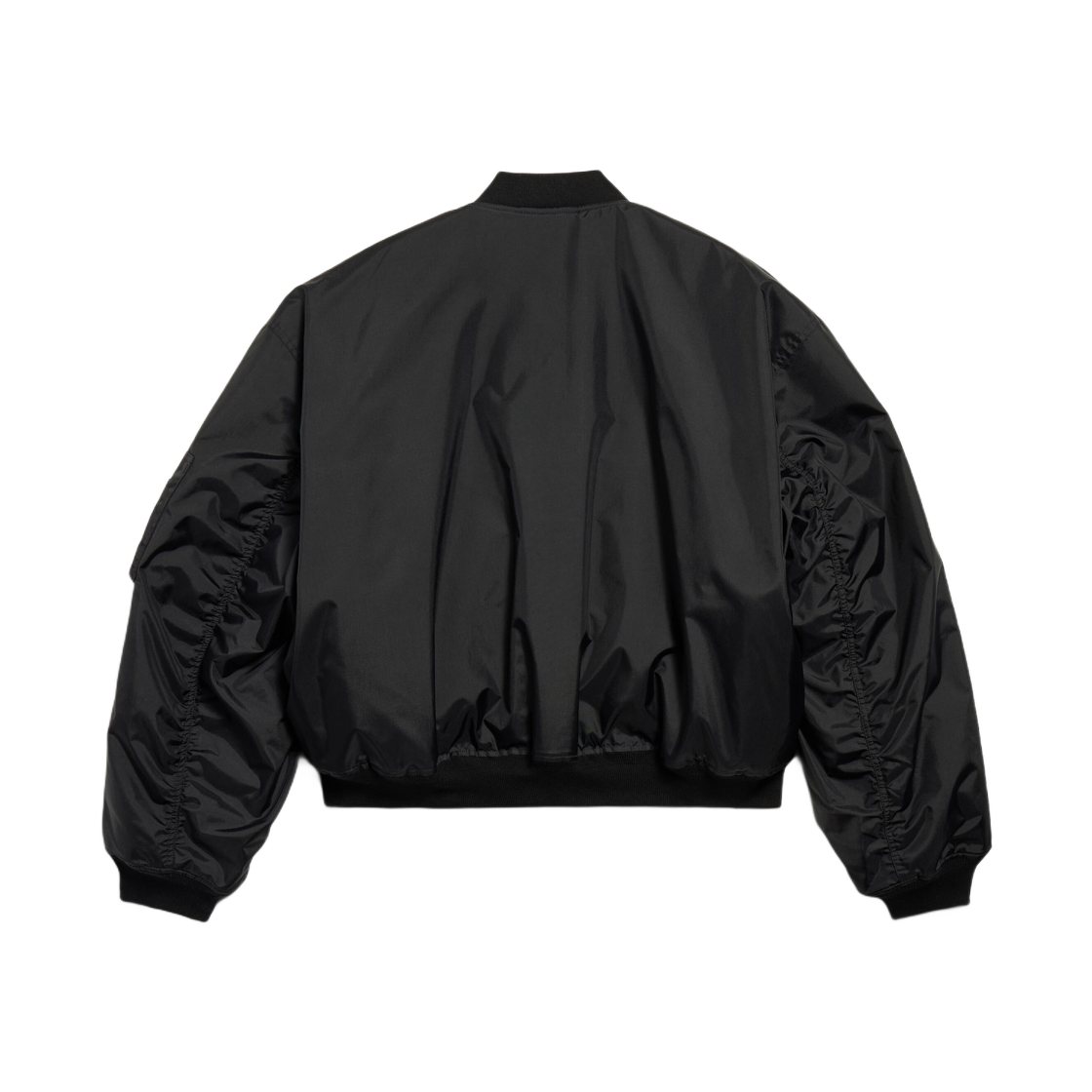 발렌시아가 봄버 자켓 라지 핏 블랙(Balenciaga Bomber Jacket Large Fit Black) - 2