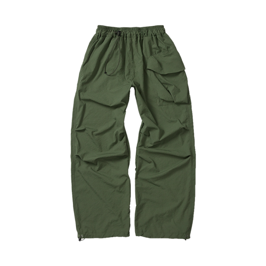 KAT7472 Karactor Packable Parachute Cargo Pants Evergreen