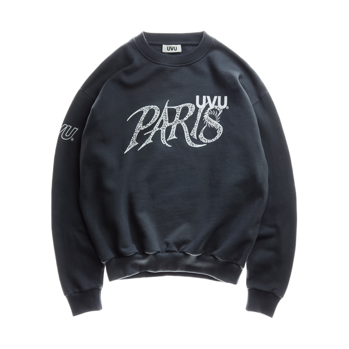 UVU 파리 25 크루넥 잉크 블루(UVU Paris 25 Crewneck Ink Blue)