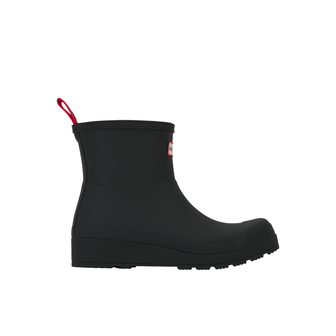 (W) 헌터 플레이 쇼트 레인 부츠 블랙((W) Hunter Play Short Rain Boots Black)