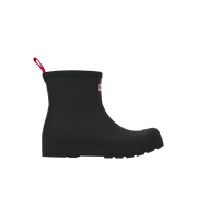 (W) Hunter Play Short Rain Boots Black