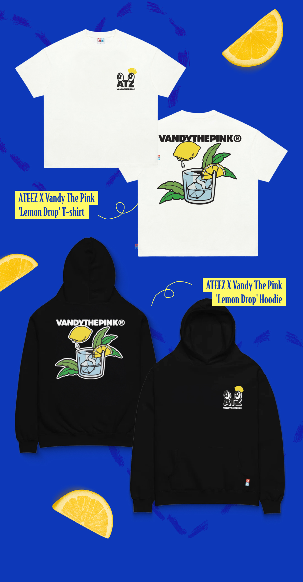 Exclusive - ATEEZ x Vandy The Pink 'Lemon Drop' | KREAM
