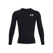 Under Armour HeatGear OG Compression Long Sleeve T-Shirt Black White