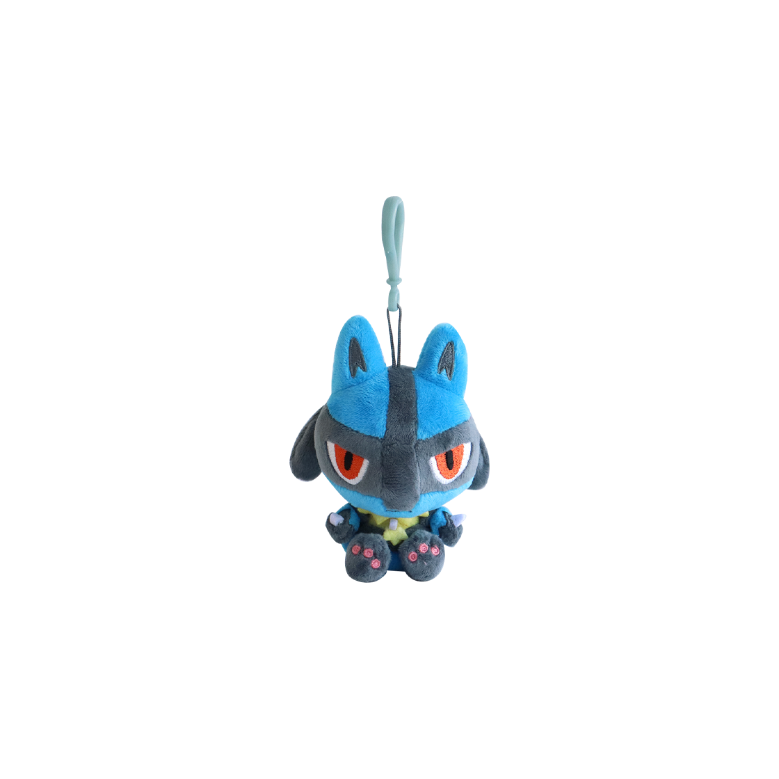 매니어리틀 큐티팝 가방고리 인형 루카리오 키링(Many a Little Pokemon Cutey Pop Lucario Keyring)
