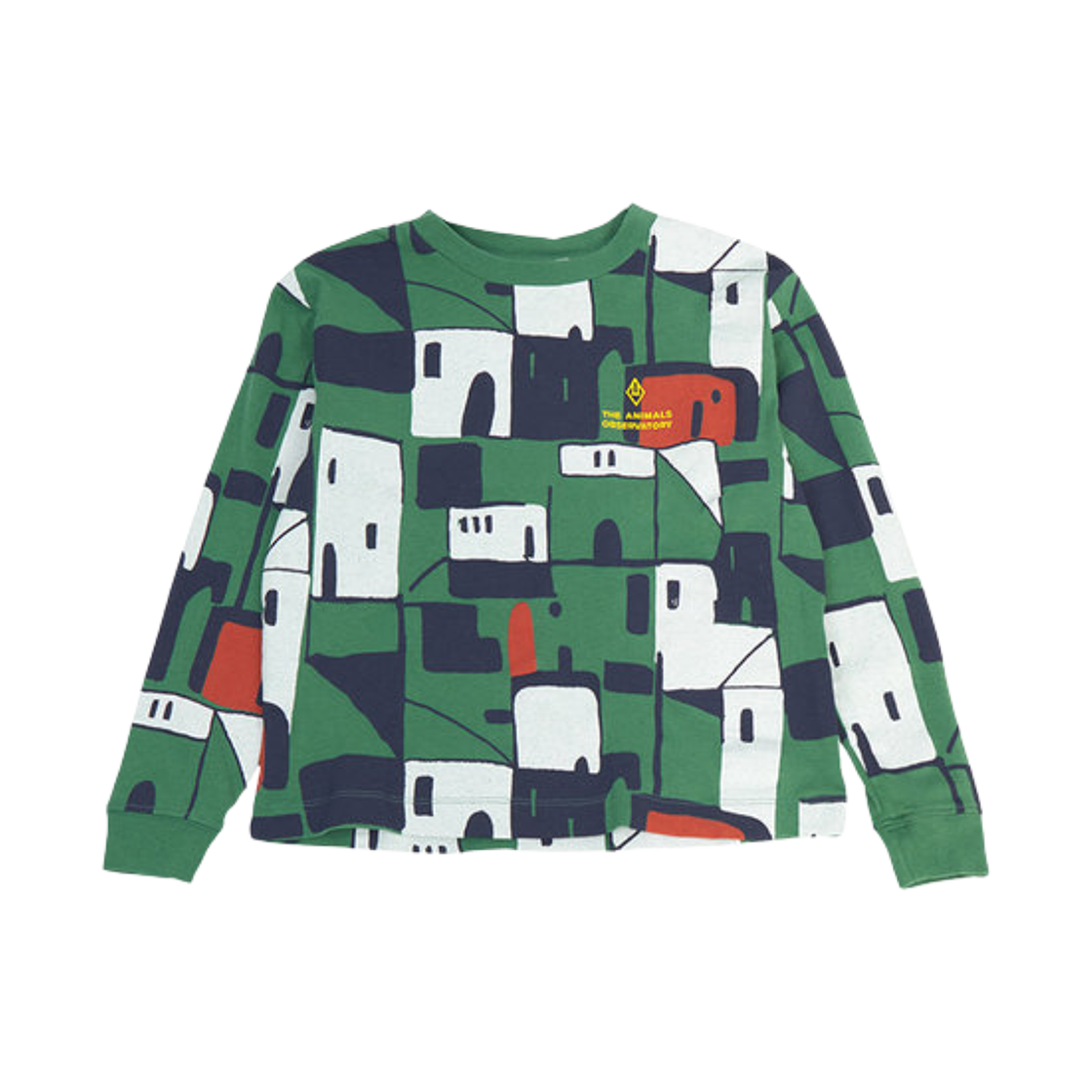 F24019-315-EW (Kids) TAO Long Sleeve T-Shirt Green