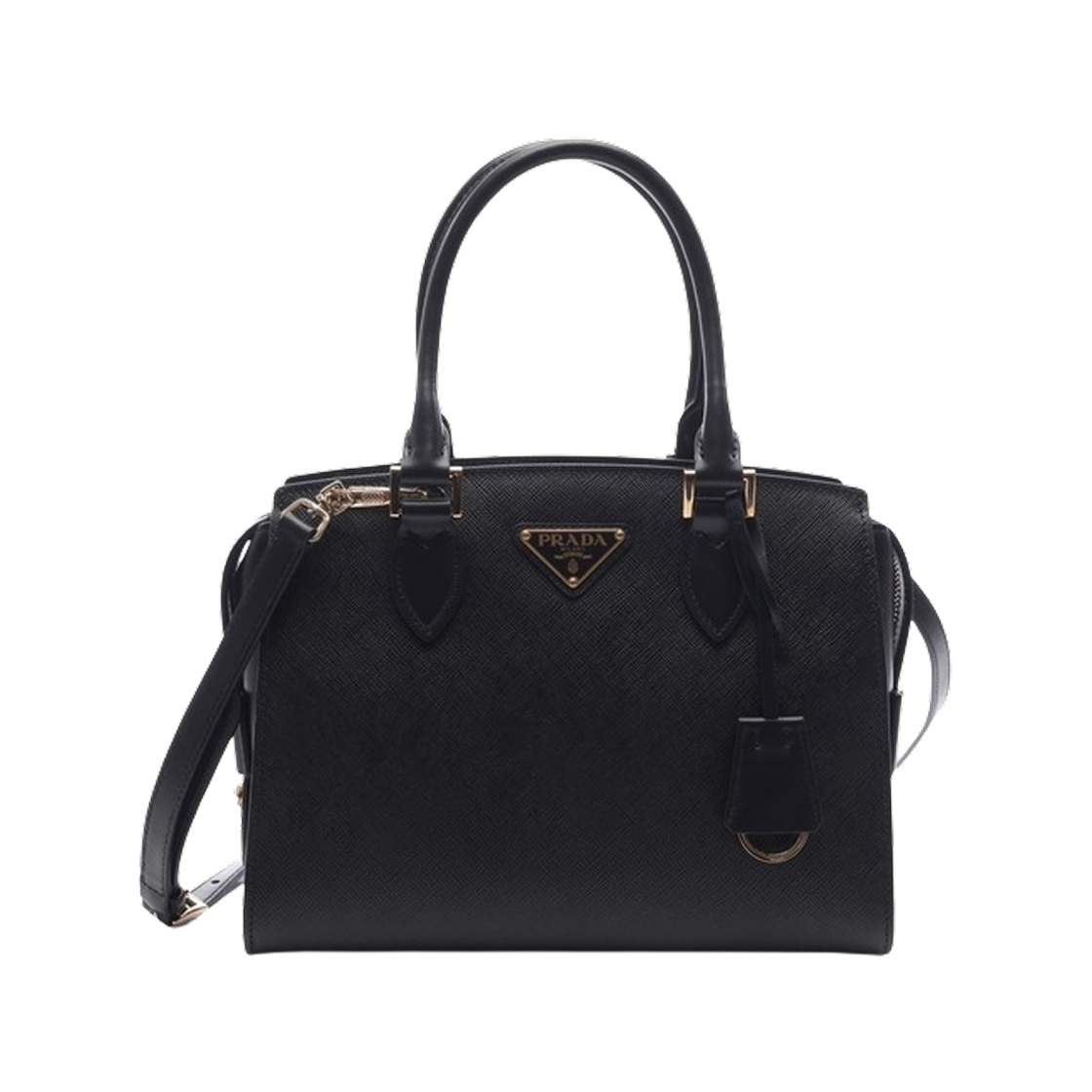 프라다 사피아노 레더 토트백 블랙(Prada Saffiano Leather Tote Bag Black) - 1