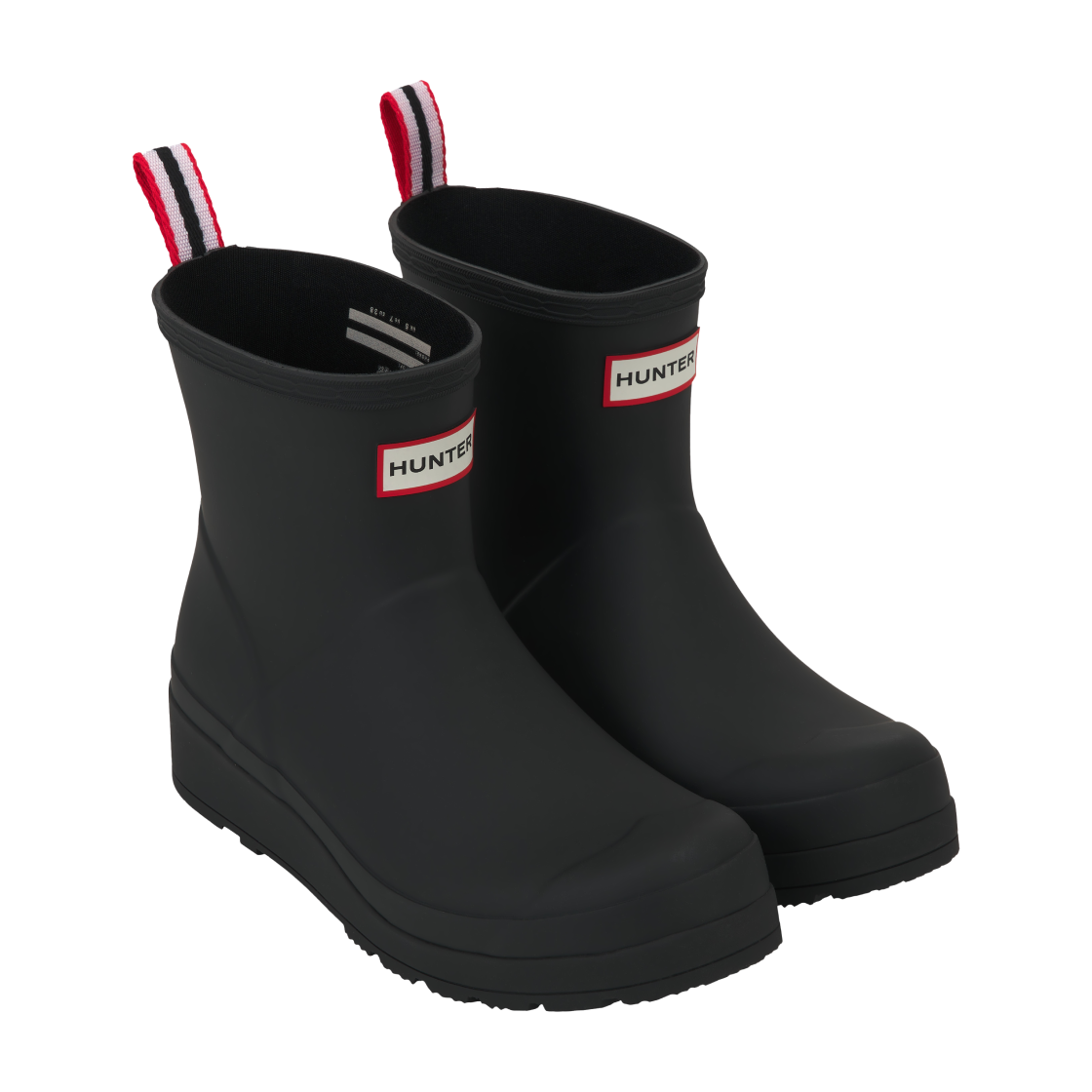WFS2020RMA-BLK (W) Hunter Play Short Rain Boots Black - #4
