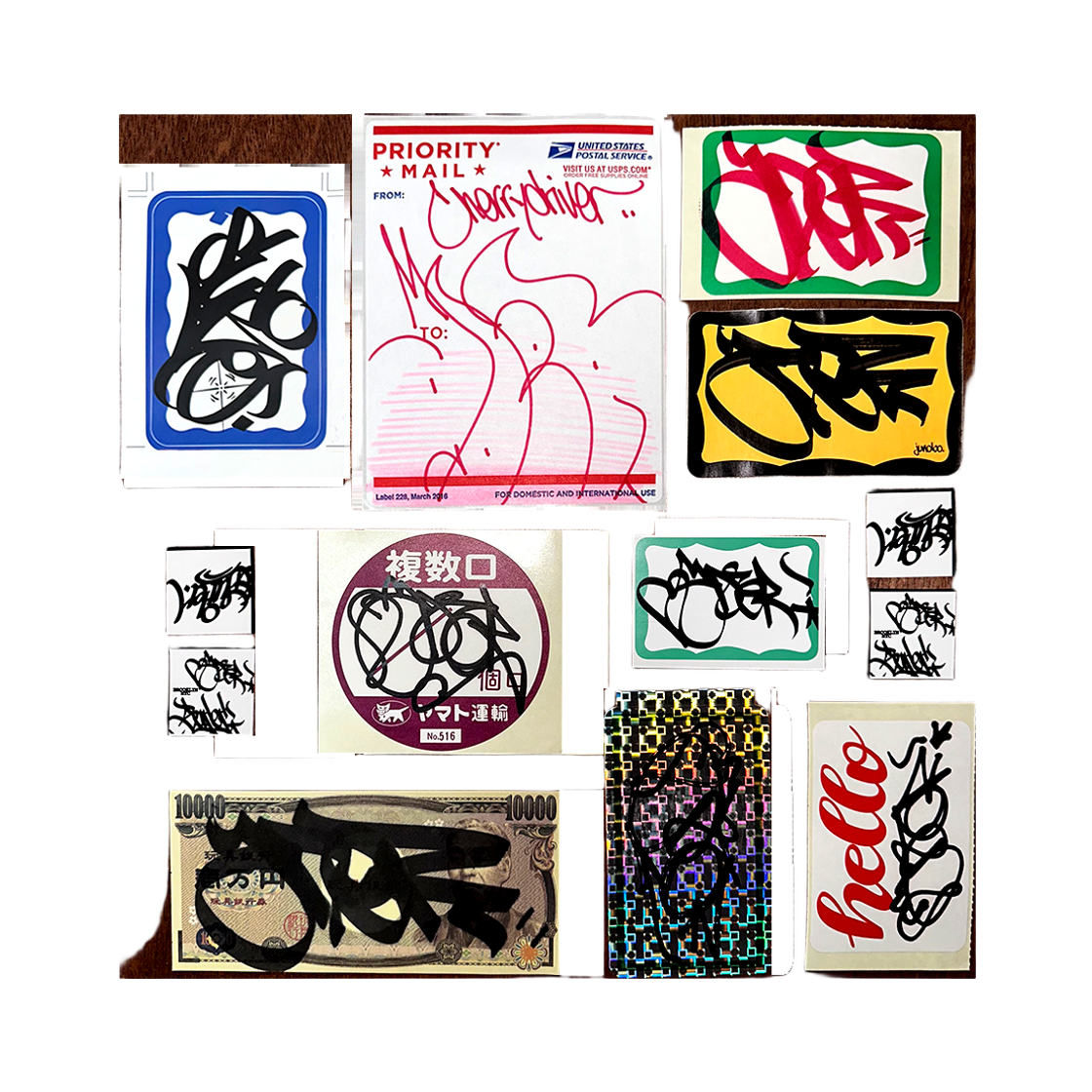 체리드라이버 X 뢉 에이더 스티커팩(Cherry Driver X Rob Sticker Pack) - 2