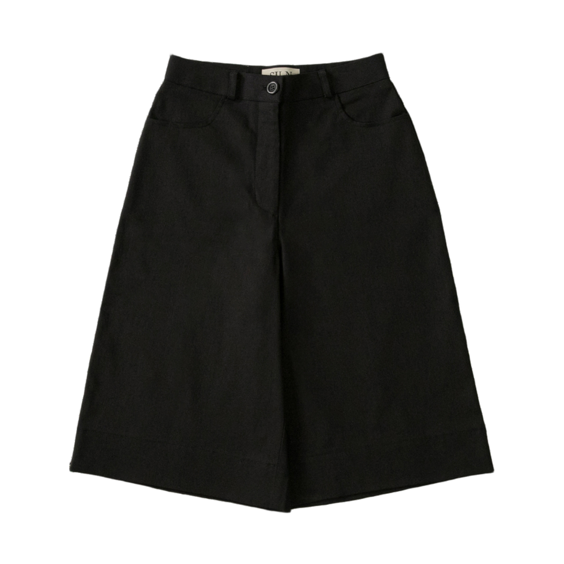 실른 클래식 콘투어 버뮤다 팬츠 블랙(SLIN Classic Contour Bermuda Pants Black)
