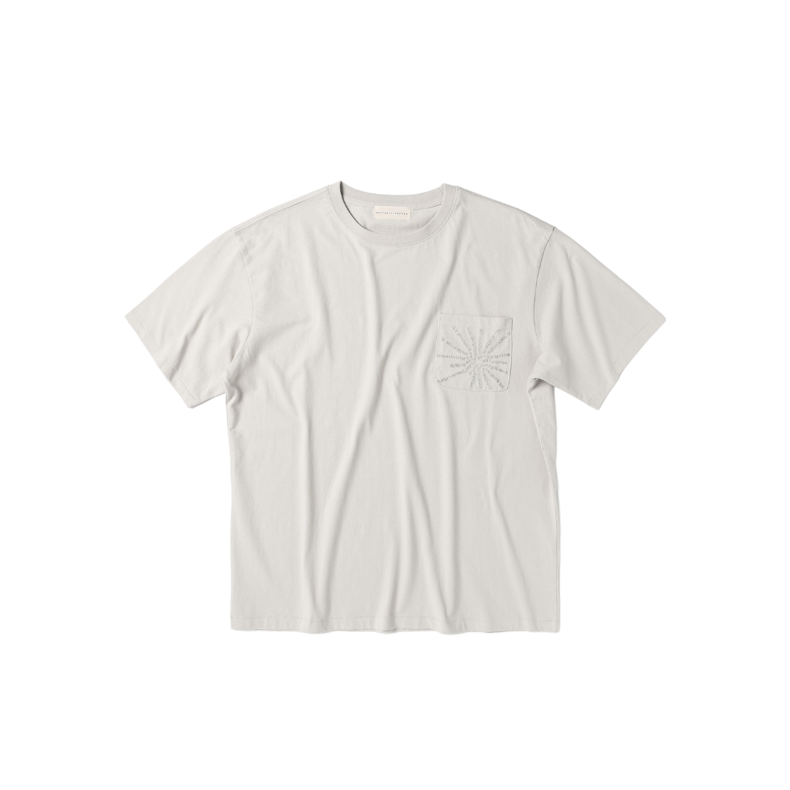 이스트서비스샵 리버레이션 포켓 반팔티 웜그레이