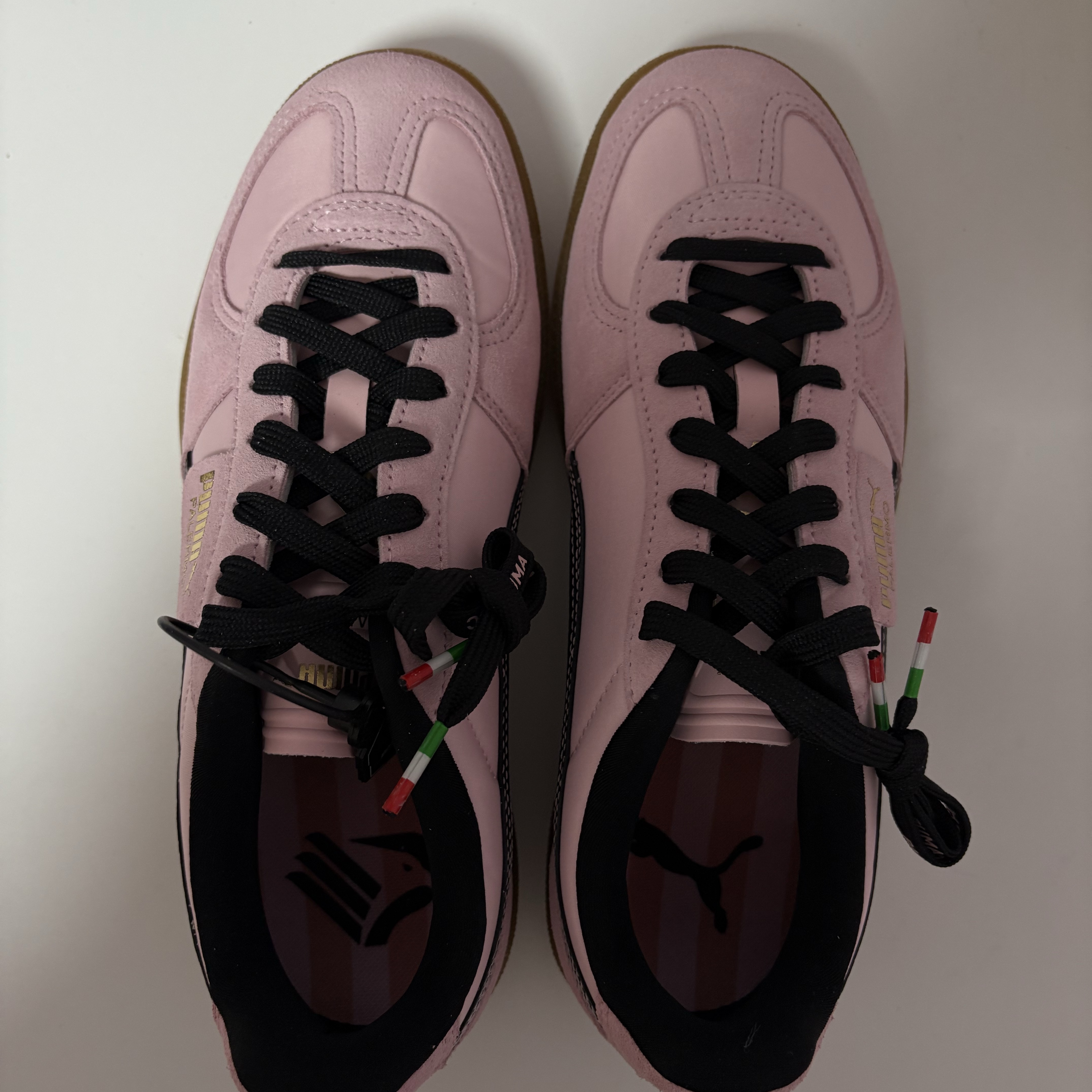 Puma x Palermo F.C. Sneakers Bright Pink Black 착용 스타일 - 1