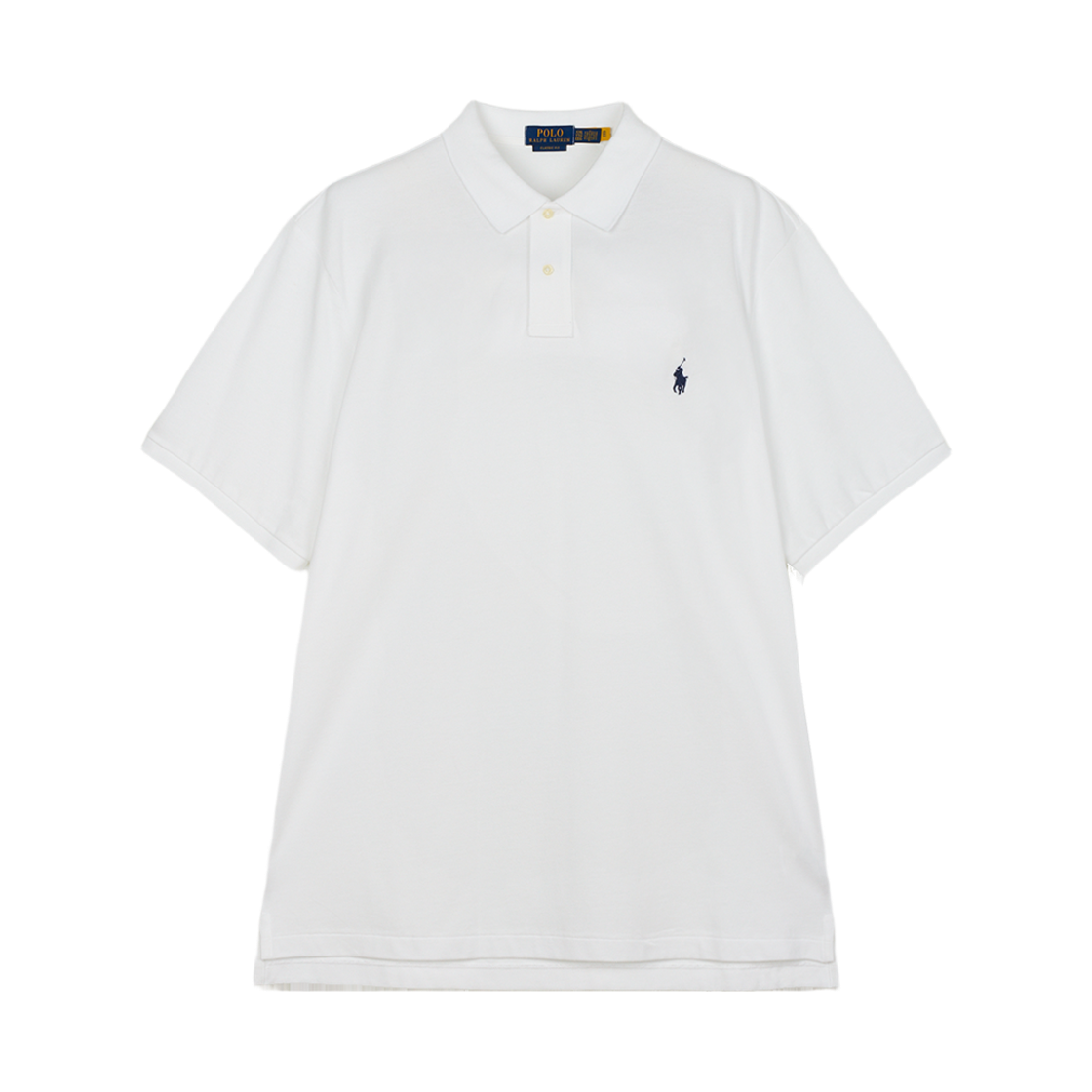 폴로 랄프 로렌 클래식 핏 메쉬 폴로 셔츠 화이트 - 25FW([10%적립] Polo Ralph Lauren Classic Fit Mesh Polo Shirt White - 25FW)